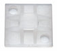 Cable Tie Base 4 Way Natural PK100