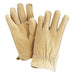 D1592 Leather Gloves Beige L PR