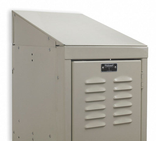 G3807 Locker Sloping Top 15 Wx15 D Tan