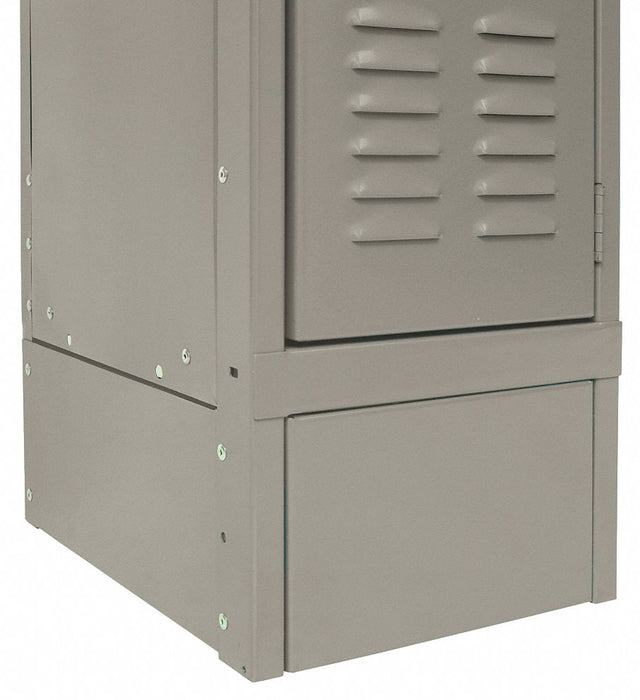 LockerEndBase Side SSteel 6 x1/16 x24 