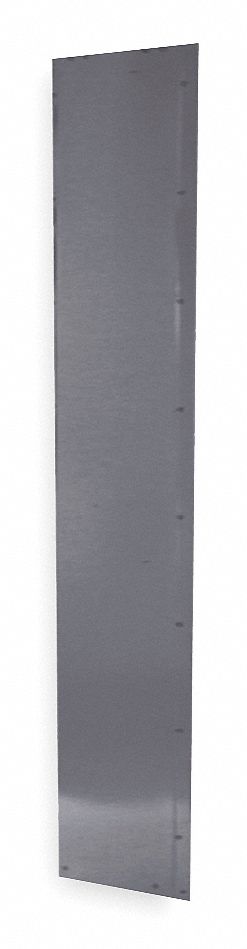 E1569 End Panel 72 x1/16 x15 Dgry Steel