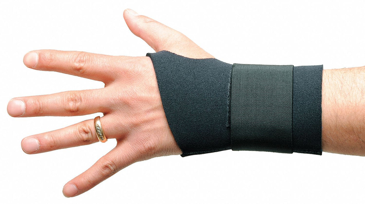 D0601 Wrist Support L Ambidextrous Black