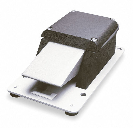 FootSwitch Black Aluminum SPDT Momentary