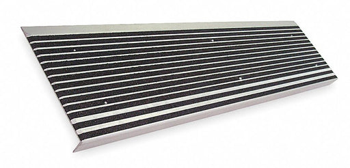 Stair Tread Black 36in W Extruded Alum