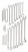 Combo Wrench St Steel Satin Stnrd Ofst