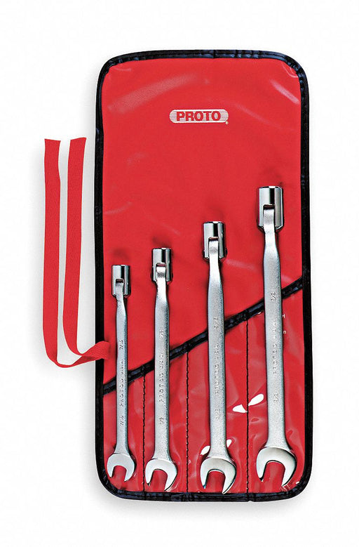 Combo Wrench St Steel Satin Flexible