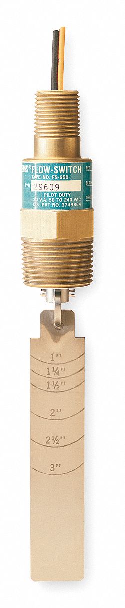 Liquid Flow Switch Paddle SPDT 20VA
