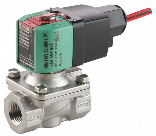 Solenoid Valve SS NC Air Inert Gas
