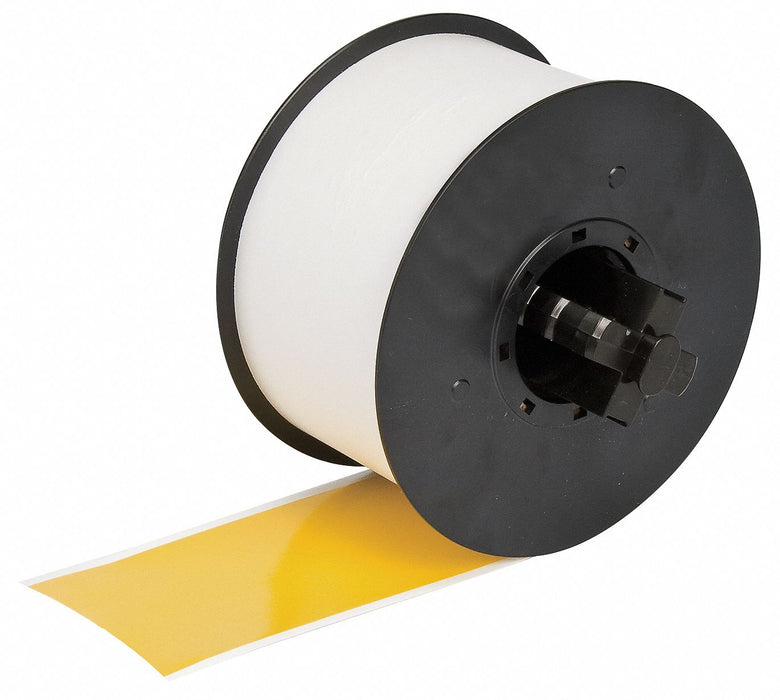 D9027 ContinuousLabelStock Yellow Gloss