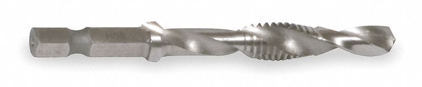 Drill Tap Countersink 3-1/4in 3/8 -16