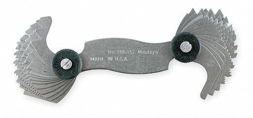 Thread Pitch Gauge Set Thread Ang 60 deg