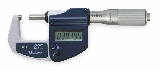 Electronic Micrometer 0-1 In Friction