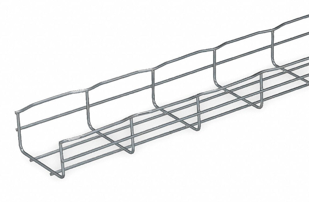 Wire Cable Tray Width 4 In L 6.5 Ft PK4