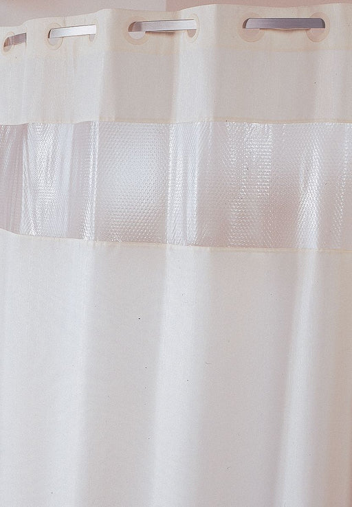 Shower Curtain 77 in L 71 in W Beige