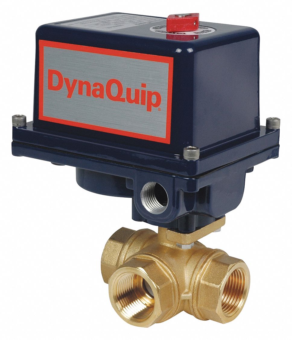 Electronic Ball Valve Brass