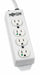 OutletStrip White 8-21/32in 4Outlets