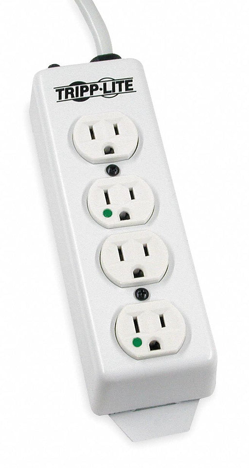 OutletStrip White 8-21/32in 4Outlets