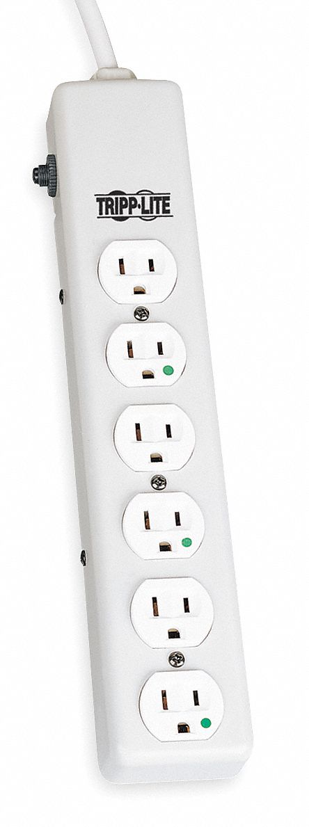 OutletStrip White 13-3/4in 6Outlets