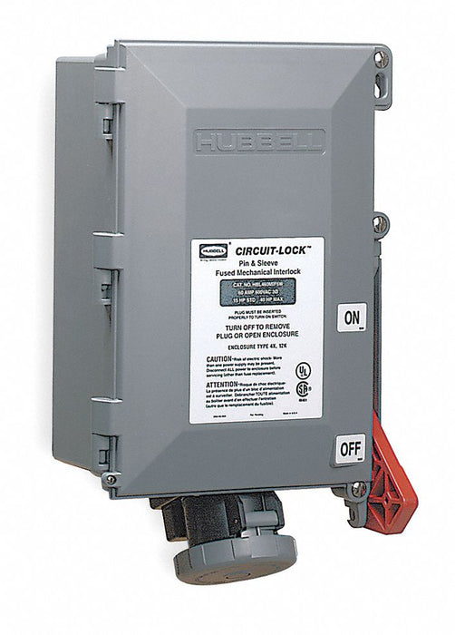 WTMchIntrlkDvcFsd 3P4W 60 A 480V AC 30hp