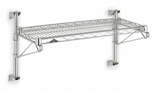 Wire Wall Shelf 14x24x48in ShlfCap 250lb