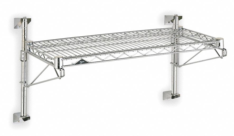 Wire Wall Shelf 14x18x36in ShlfCap 250lb
