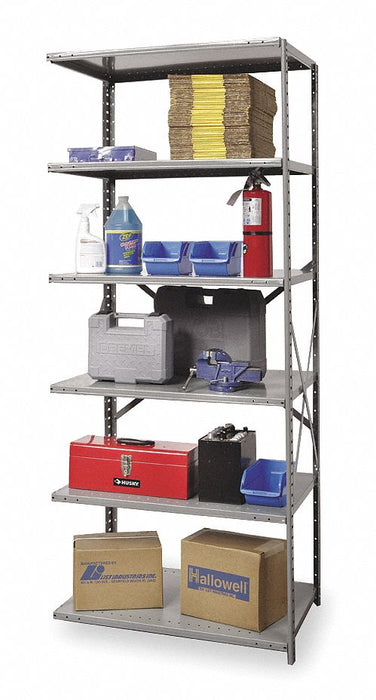 Metal Shlvng Cap 500 lb 12inx84inx36in