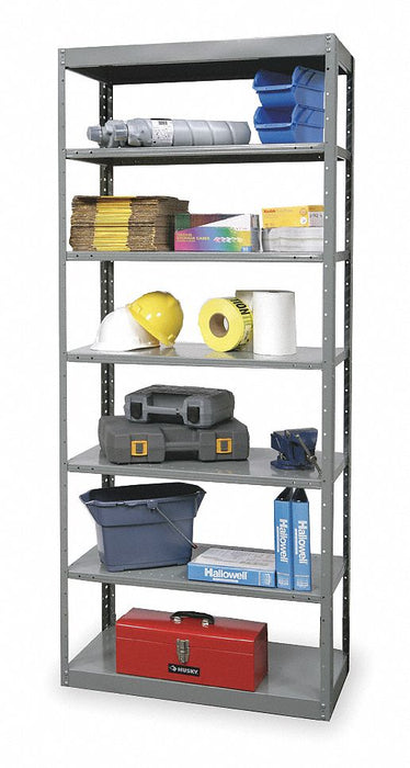 Metal Shlvng Cap 800 lb 12inx84inx36in
