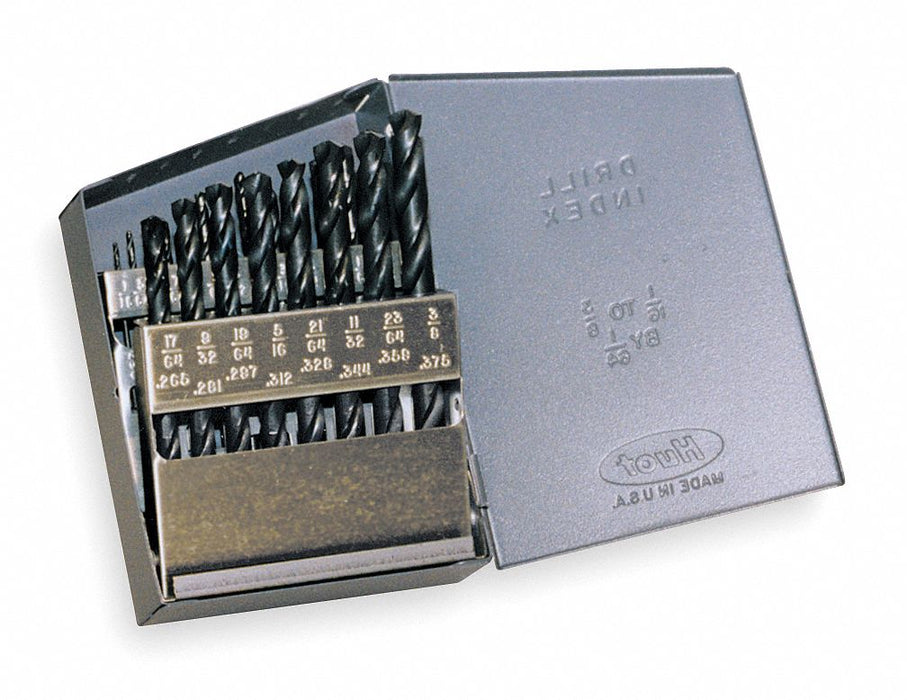 Jobber Drill Set 21 pc HSS