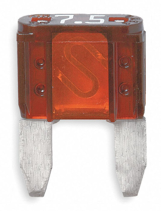 AutoFuse Blade Brown 7.5A 32VDC 0.6406in