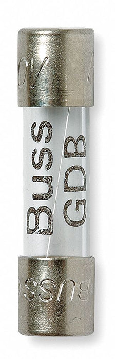 Fuse 250VAC Glass Cyl 125mA 5mm 20mm PK5