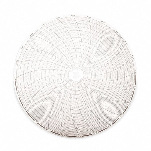 J2675 Circular Paper Chart 24 hr 60 pkg