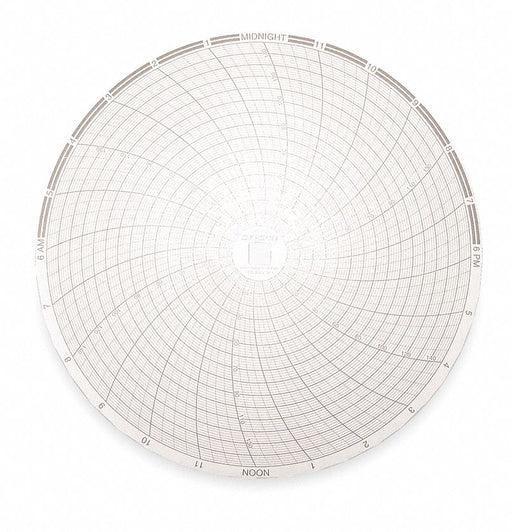 J2677 Circular Paper Chart 24 hr 60 pkg