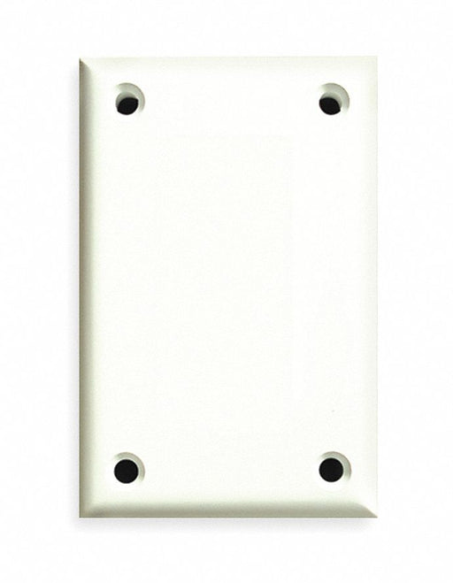 Blank Wall Plate Jumbo White 1Gng Txtr