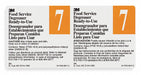 Secondary Bottle Label Gloss Paper PK12