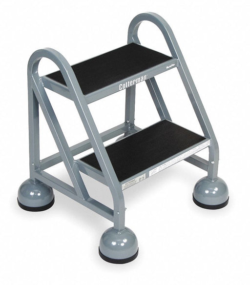 F2125 Rolling Ladder Welded Platform 18In H