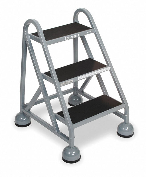 F2127 Rolling Ladder Welded Platform 27In H
