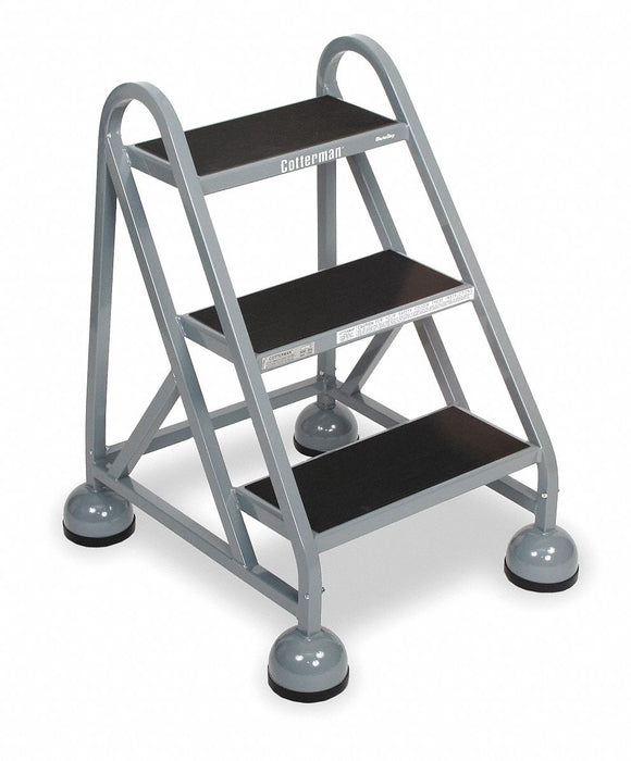 Rolling Ladder Welded Platform 27In H