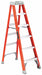 Stepladder Fiberglass 6 ft H 300 lb Cap