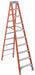 Stepladder Fiberglass 10 ft H 300 lb Cap