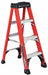 Stepladder Fiberglass 4 ft H 375 lb Cap