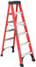 Stepladder Fiberglass 6 ft H 375 lb Cap