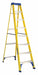Stepladder Fiberglass 8 ft H 250 lb Cap