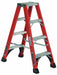Twin Stepladder Fbrgls IAA 4ft FM1400HD