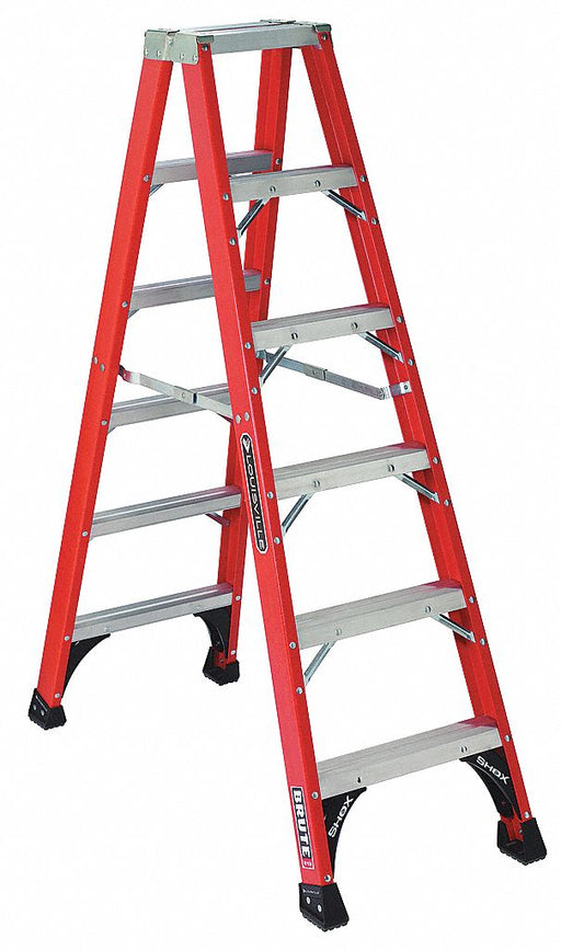 Twin Stepladder Fbrgls IAA 6ft FM1400HD