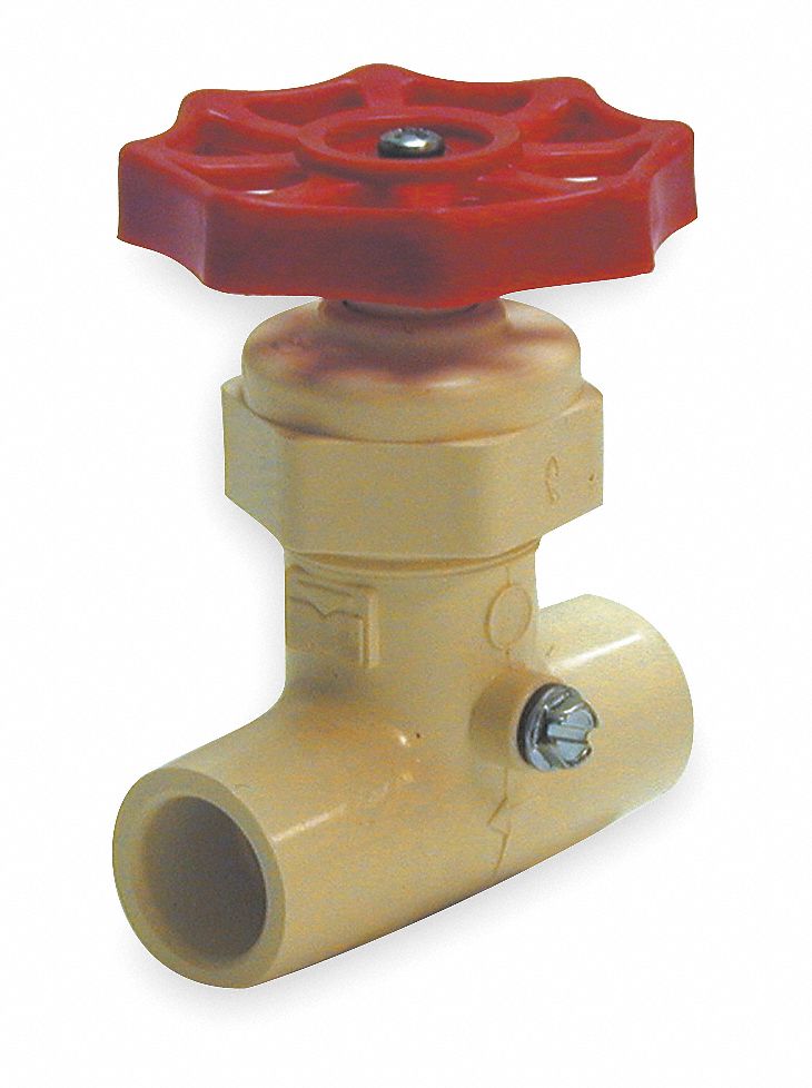 Stop and Waste Valve 1/2 In Solvent