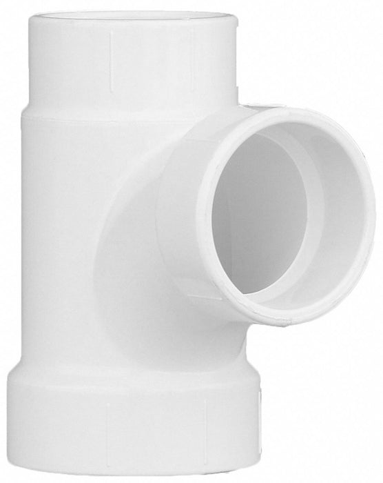 PVC SanitaryTee 2in 11/2inHub 11/2in