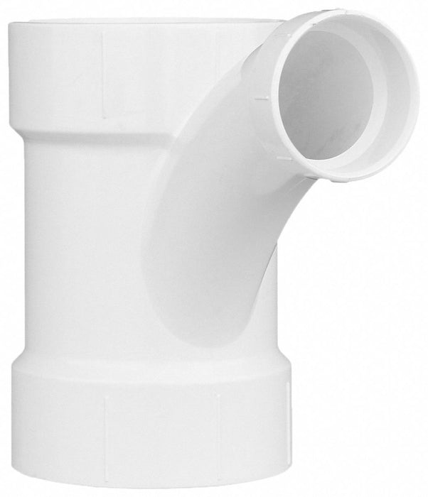 PVC Double Wye 4 in Hub 4 in Hub 