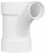 PVC Double Wye 4 in Hub 4 in Hub 