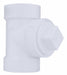 PVC Tee 2 in  2 in Hub 2 in NPT