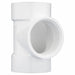 PVC Tee 3 in  3 in Hub 3 in NPT